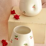 tasse motifs cerises